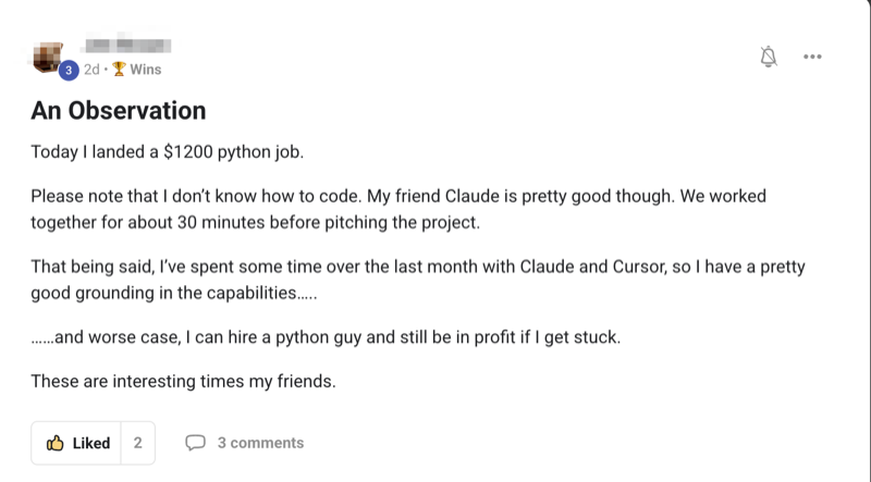 AIPB member win screenshot